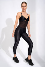 Load image into Gallery viewer, Tuxedo Legging - Black